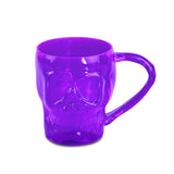 Taza color Morado con Diseño de Calavera