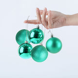 Esferas Navideñas color Turquesa, 5pzas