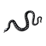 Serpiente de Plástico color Negro para Halloween