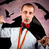 Colmillos color Verde para Disfraz de Vampiro