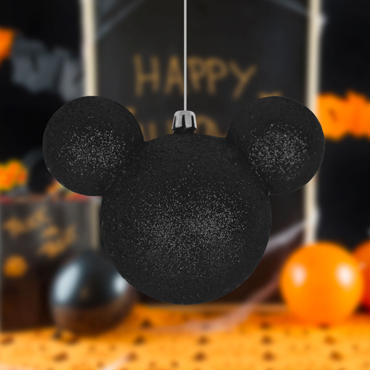 Decoración Colgante con Diseño de Mickey Mouse color Negro