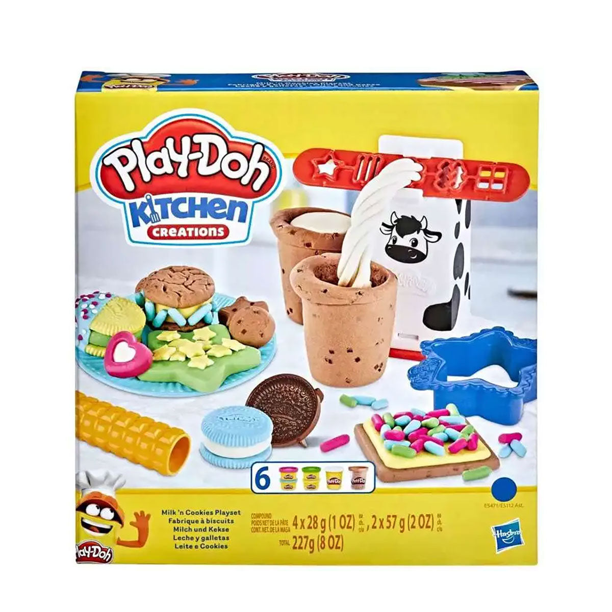 Kitchen Creations: Leche y Galletas, Play-Doh