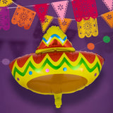 Globo Metálico en Forma de Sombrero
