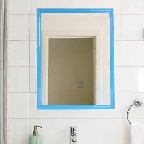 Espejo, Color Azul