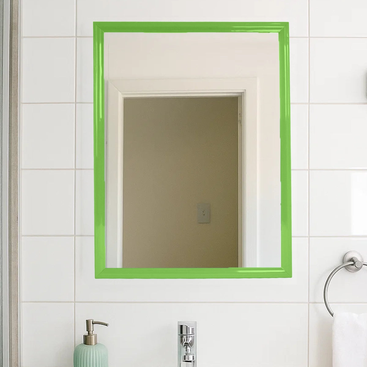 Espejo, Color Verde