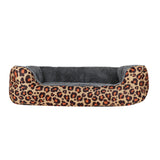Cama con Diseño de Leopardo para Mascota