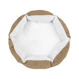Cama con Diseño Hexagonal para Mascota, color Beige
