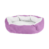Cama para Mascota Hexagonal, color Lila 40x24x12cm