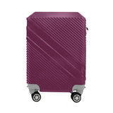 Maleta de Viaje, color Morado 40.6x19x30cm