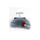 Pinza color Gris para el Cabello, Sophi