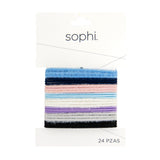 Ligas para el Cabello, Sophi, 24 pzas