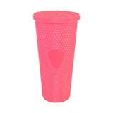 Vaso Texturizado color Rosa, 650ml