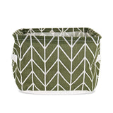 Caja Non Woven color Verde Olivo para Almacenamiento