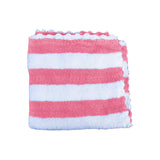 Set de 2 Trapos de Microfibra color Rosa con Blanco, 30x30cm