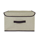 Caja Cuadrada con Tapa para Almacenamiento