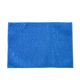 Tapete Decorativo Afelpado color Azul, 40x60cm