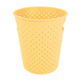 Canasta Organizadora, Redonda, Color Amarillo