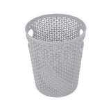 Canasta Calada Organizadora Multiusos color Gris, 16cm