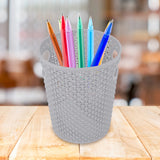 Canasta Calada Organizadora Multiusos color Gris, 16cm