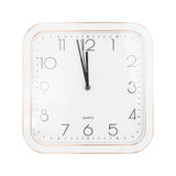 Reloj Cuadrado de Pared, color Blanco
