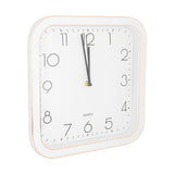 Reloj Cuadrado de Pared, color Blanco