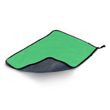 Tuning1, Toalla de Microfibra para Auto, color Verde