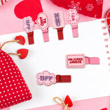 Set de Clips Decorados para San Valentí­n