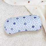 Set de Frazada y Cojín para Bebé, color Azul con Estampado de Estrellas.