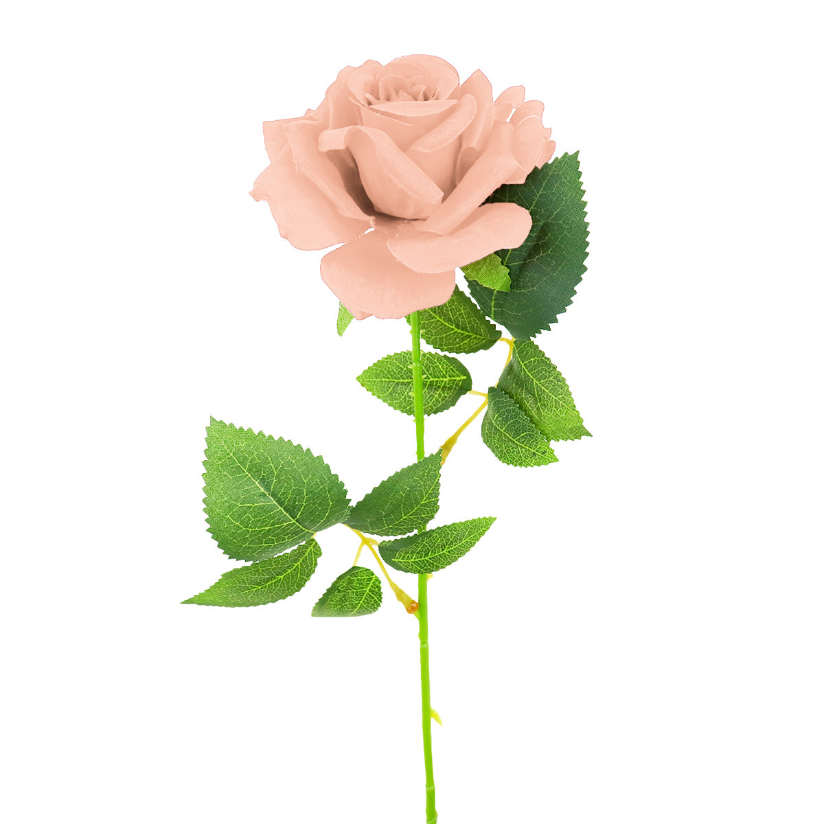 Rosa Artificial Decorativa, color Melón