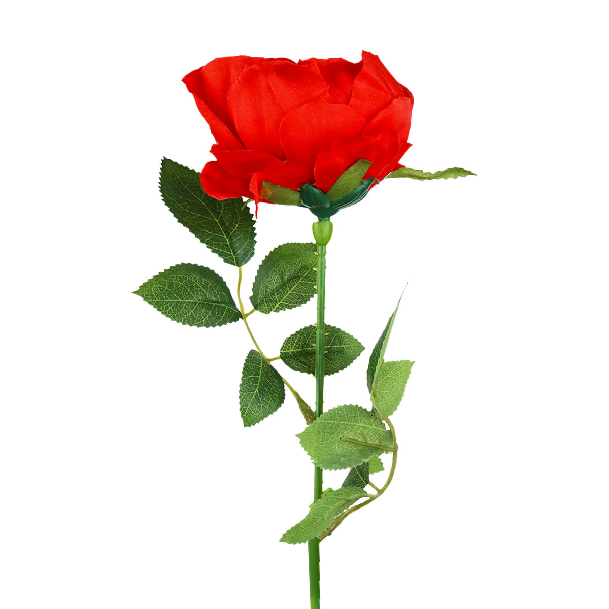 Rosa Artificial color Rojo, 52 cm