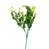 Follaje Artificial para Decoración, color Amarillo