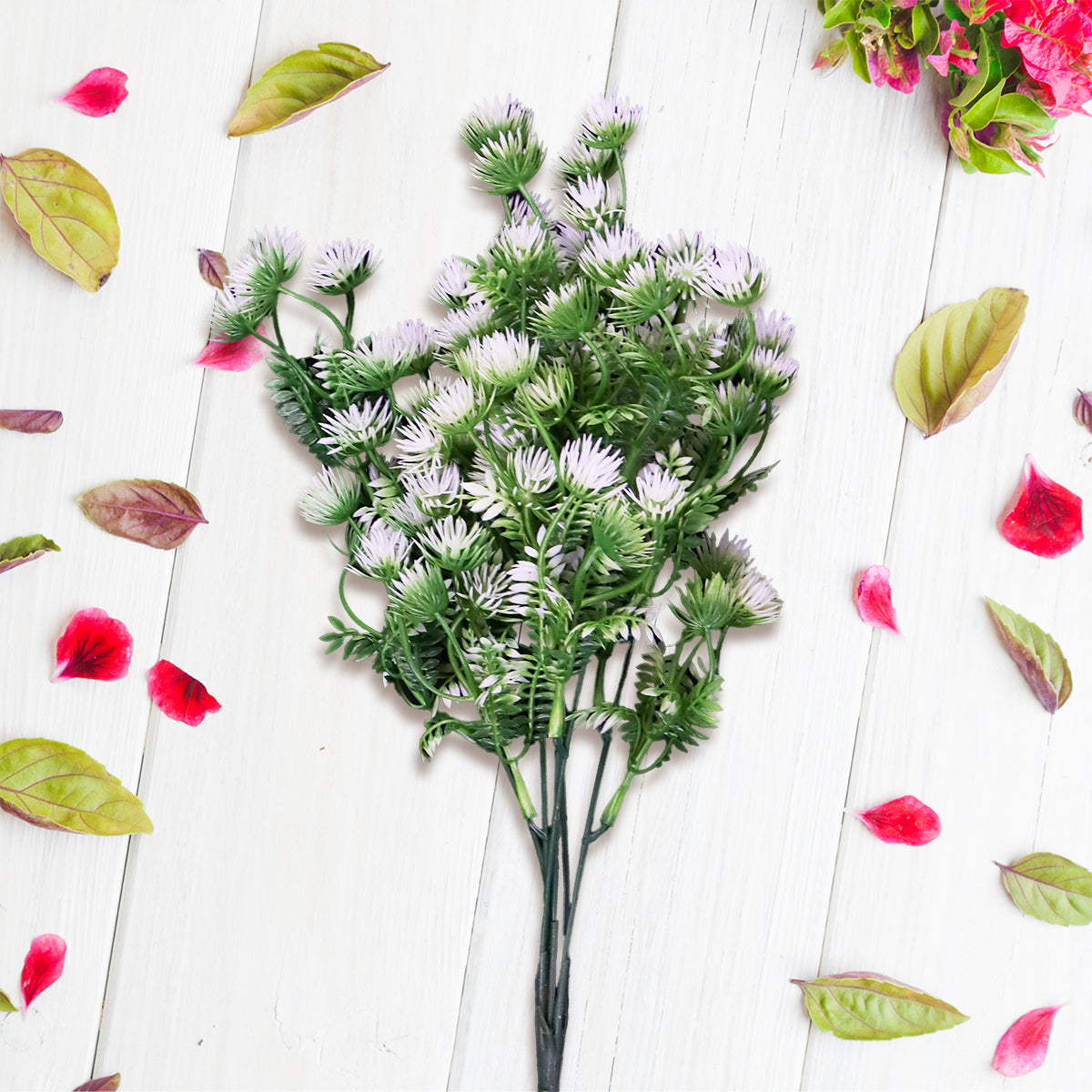 Follaje Artificial Decorativo con 6 Ramas