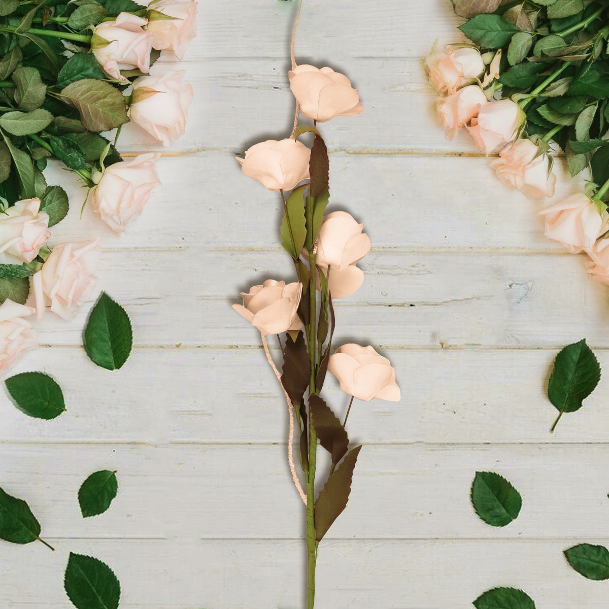 Flor Artificial color Café, 66cm