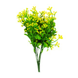 Follaje Artificial Decorativo, color Verde con Amarillo