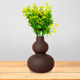Follaje Artificial Decorativo, color Verde con Amarillo