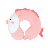 Almohada con DiseÃ±o de Pez color Rosa para Viaje
