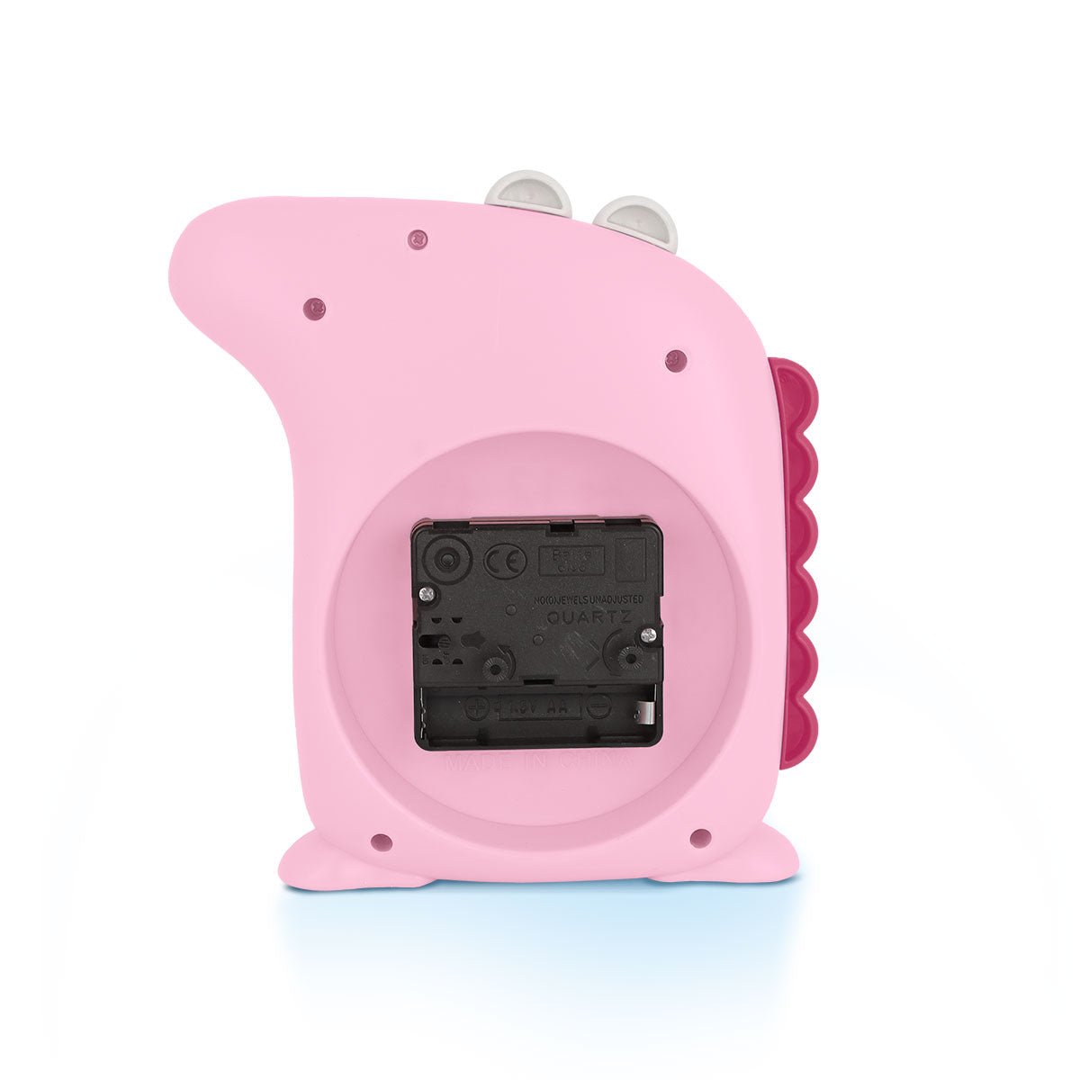 Reloj Despertador en Forma de Cocodrilo, color Rosa