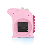 Reloj Despertador en Forma de Cocodrilo, color Rosa