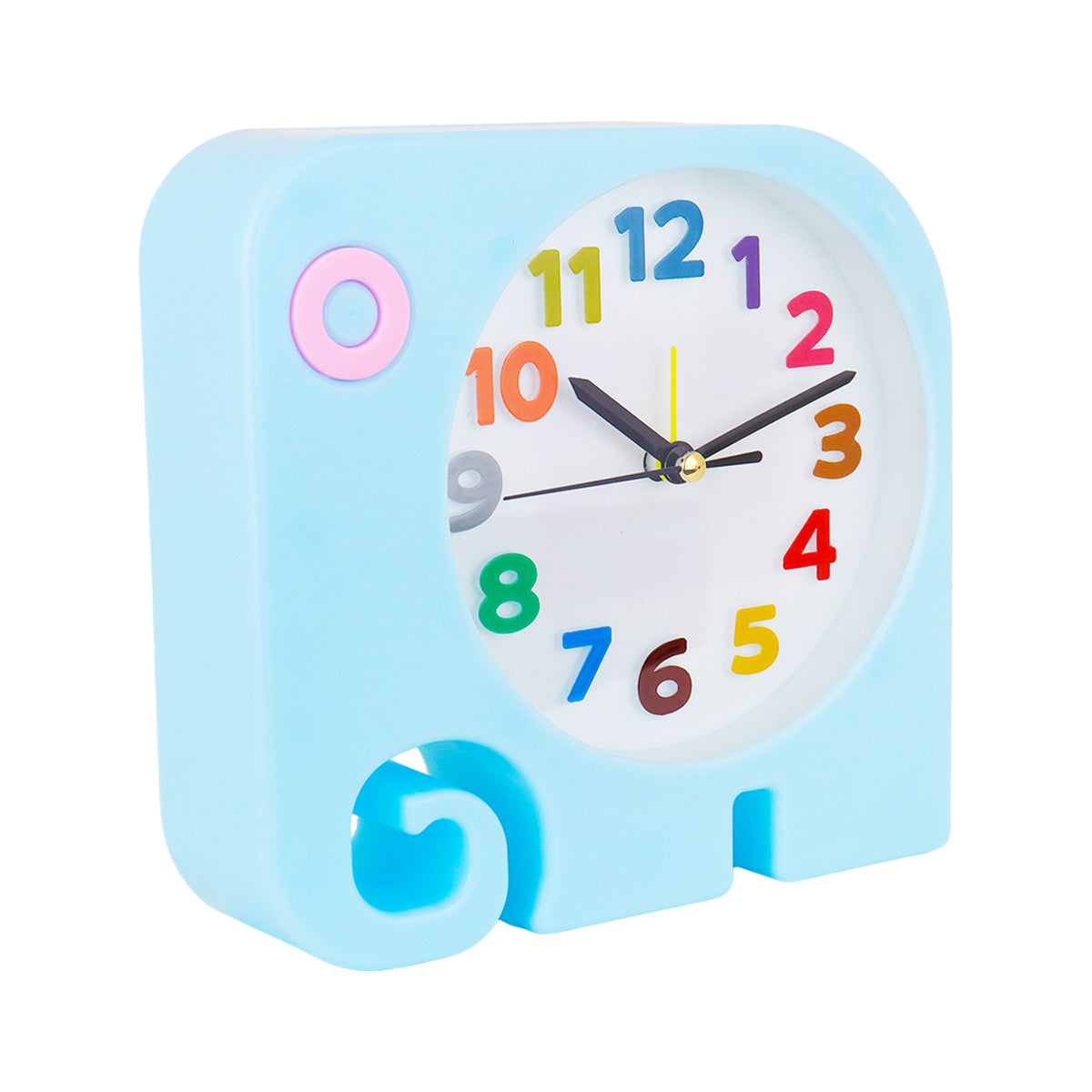 Reloj Despertador en Forma de Elefante, color Azul