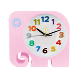 Reloj Despertador en Forma de Elefante, color Rosa