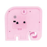 Reloj Despertador en Forma de Elefante, color Rosa