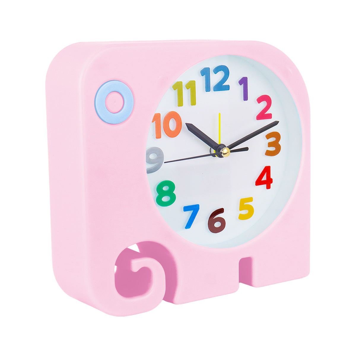 Reloj Despertador en Forma de Elefante, color Rosa