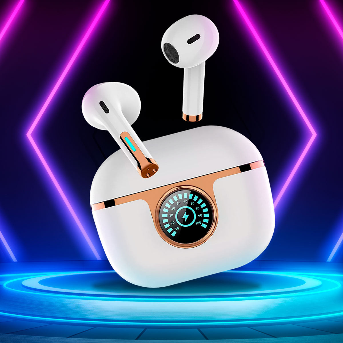 Audí­fonos Inalámbricos Kaena In-ear color Blanco, Kiwo