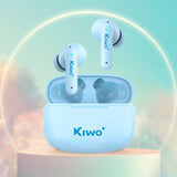 Audí­fonos Inalámbricos True Wireless Nai color Azul, Kiwo