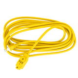 Extensión Eléctrica con 3 Contactos, color Amarillo