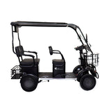 Kiwo, Vehículo Eléctrico con Techo, Modelo BTY001, Color Negro