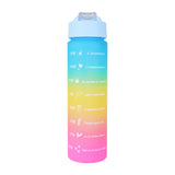 Botella Motivacional con Popote, 900 ml