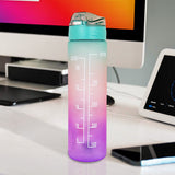 Botella Motivacional color Menta, 900ml
