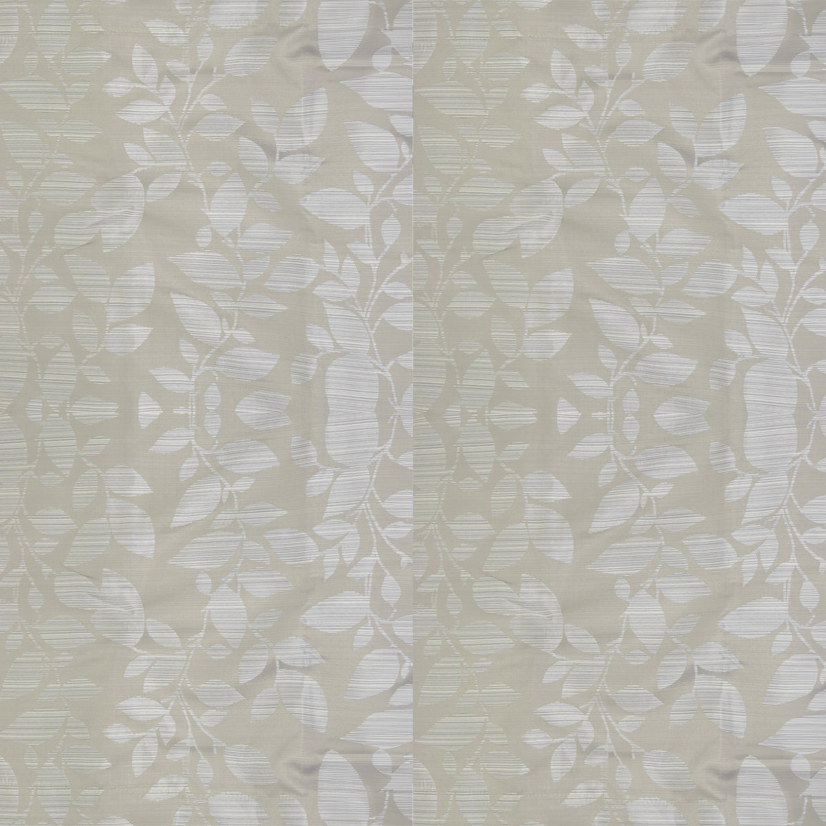 Cortina Diseño de Hoja color Hueso 200 x 140cm