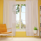 Cortina Diseño Trasparente color Hueso 200 x 130cm